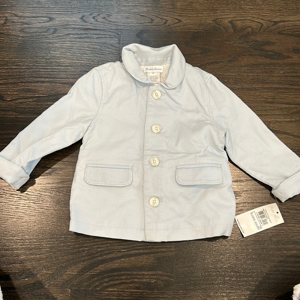 NWT Ralph Lauren jacket for baby boy size 9 months